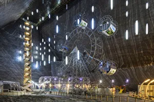Romania, Transylvania, Cluj-Napoca. The 42 metre deep, 50 metre wide and 80 metre