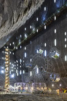 Romania, Transylvania, Cluj-Napoca. The 42 metre deep, 50 metre wide and 80 metre