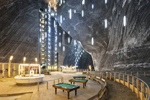 Romania, Transylvania, Cluj-Napoca. The 42 metre deep, 50 metre wide and 80 metre