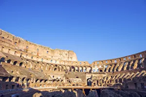 Rome, Lazio, Italy. Colosseum details