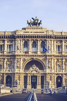 Public Library Prints: Rome, Lazio, Italy. Palace of Justice