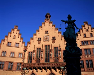 Romerberg Prints: The Romer (Romerberg) / Detail of Building Facades
