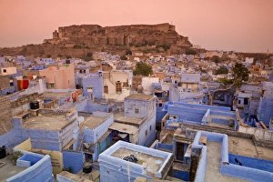 Rooftops, Jodhpur (The Blue City), Rajasthan, India
