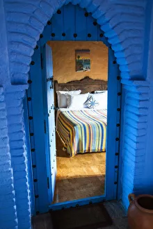Leisure Gallery: Room in a traditional hotel, Chefchaouen, Morocco