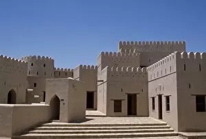 Oman Collection: The rooms inside the castle at Jaalan Bani
