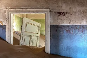 Abandoned Prints: Rooms full of sand in abandoned diamond mining town of Kolmanskop