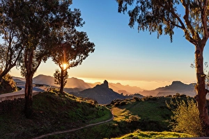 Canary Prints: Roque Bentayga, Tejeda, Gran Canaria, Canary Islands, Spain