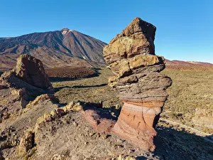 Formation Prints: Roque Cinchado & Mount Teide, Tenerife, Canary Islands, Spain