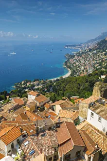 Images Dated 18th April 2016: Roquebrune-Cap-Martin, Alpes-Maritimes, Provence-Alpes-Cote D Azur, French Riviera