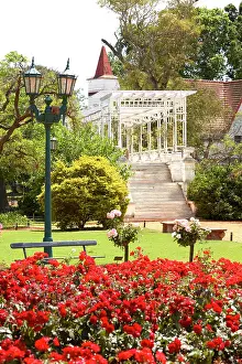 Buenos Aires Prints: The Rosedal Garden (Rosedal de Palermo) in springtime
