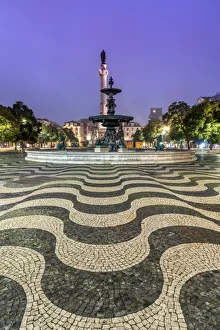 Rossio Square, Lisbon, Portugal