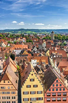 Images Dated 4th September 2017: Rothenburg ob der Tauber, Bavaria, Germany