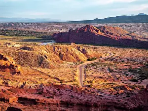 Red Rocks Prints: Route 68 through the colorful rock formations of Quebrada de las Conchas, Salta, Argentina