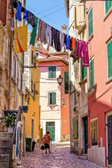 Croatia Prints: Rovinj, Historic City, Altstadt von Rovinj, Grad Rovinj, Istria Croatia