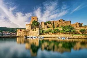 Images Dated 1st July 2022: Royal Castle, Collioure, Pyrenees Orientales, Occitanie Region, France