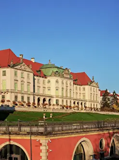 Warsaw Prints: Royal Castle at sunrise, Warsaw, Masovian Voivodeship, Poland