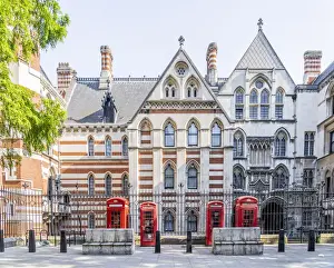 Telephone Prints: Royal Courts of Justice, Holborn, London, England, UK