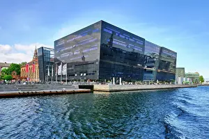 Kobenhavn Prints: The Royal Library (Det Kongelige Bibliotek) in Copenhagen, the national library of Denmark