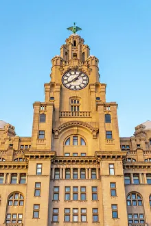 Royal Liver Building, Liverpool, Merseyside, England, UK