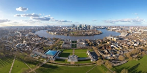Greenwich Prints: Royal Naval College, (Canary Wharf)