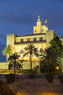 Images Dated 6th October 2017: Royal Palace of La Almudaina, Palma, Mallorca (Majorca), Balearic Islands, Spain