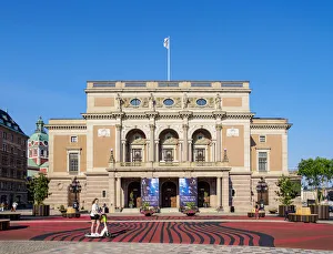Theater Prints: Royal Swedish Opera, Stockholm, Stockholm County, Sweden