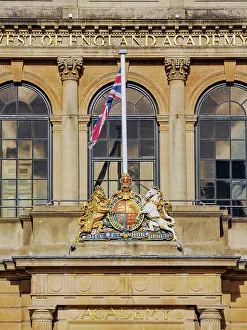 Bristol Prints: Royal West of England Academy of Art, detailed view, Bristol, England, United Kingdom