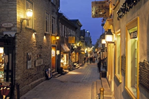 Quebec City Prints: Rue de Petit