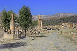 Ruins of ancient city Cuicul, Djemila, Setif Province, Algeria