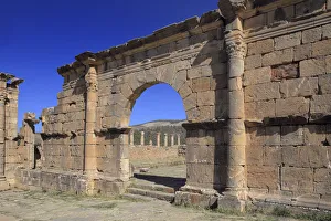 Ruins of ancient city Cuicul, Djemila, Setif Province, Algeria