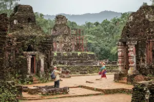 Quang Nam Province Prints: Ruins of My Son, Quang Nam Province, Vietnam