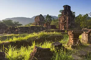 Images Dated 11th June 2014: Ruins of My Son Sanctuary (UNESCO World Heritage Site), Hoi An, Quang Ham, Vietnam