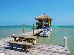 Grill Prints: Rum Dog Bar and Grill, Ambergris Caye, Belize District, Belize