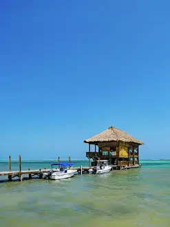 Grill Prints: Rum Dog Bar and Grill, Ambergris Caye, Belize District, Belize