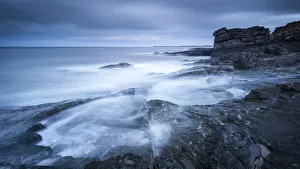 April Prints: Rumbling Kern on the Northumberland coast near Howick, England