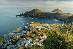 North Coast Prints: Rumps Point near Padstow on the north coast of Cornwall, England. Autumn (September) 2021