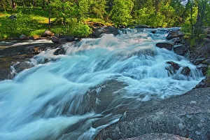 Falls Water Prints: Rushing River Rushing River Provincial Park, Ontario, Canada