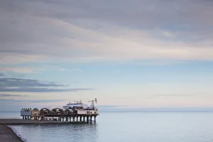 Black Sea Prints: Russia, Black Sea Coast, Sochi, Lighthouse Beach, Platform nightclub