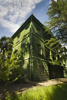 Summer House Prints: Russia, Black Sea Coast, Sochi, Stalin Dacha, summer house of Soviet Dictator Joseph