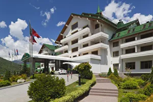 Russia, Caucasus Mountains, Sochi Area, Krasnaya Polyana, Gazprom Ski Resort, Grand Russia, Caucasus Mountains, Sochi Area, Krasnaya Polyana, Gazprom Ski Resort, Grand
