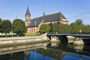 Images Dated 28th October 2008: Russia, Kaliningrad, Kants Island, Cathedral, UNESCO World Heritage Site