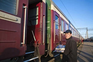 Images Dated 24th May 2011: Russia, Trans Siberia Railway, Ekaterinburg to Moscow, Train 077