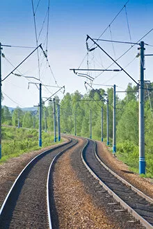 Images Dated 24th May 2011: Russia, Trans Siberian Railway, Irkutsk to Ekaterinburg - between Irkutsk and Novosbisk