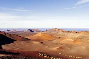 Scenic Route Prints: Ruta de los volcanes, scenic route in Timanfaya National Park, Lanzarote, Canary Islands