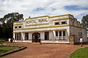 Hospital Prints: Ruyigi, Burundi. A hospital left behind from the Belgian colonial era now serves a