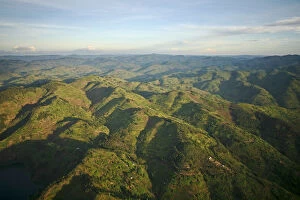 Images Dated 1st March 2011: Rwanda. The land of a thousand hills Rwandas unique geology is the base of many folk
