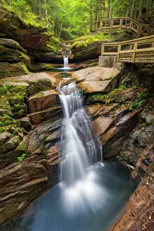 Watercourse Prints: Sabbaday Falls, Kancamagus Scenic Highway