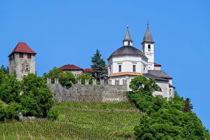 Chiusa Prints: Saben Abbey (Monastero di Sabiona), Klausen-Chiusa, Alto Adige-South Tyrol, Italy