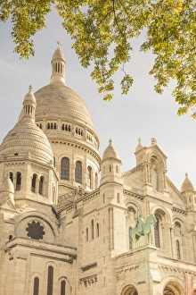 Paris Prints: Sacre Coeur cathedral, Paris, France