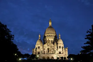 Images Dated 10th October 2008: Sacre-Coeur, Montmartre, Paris, France